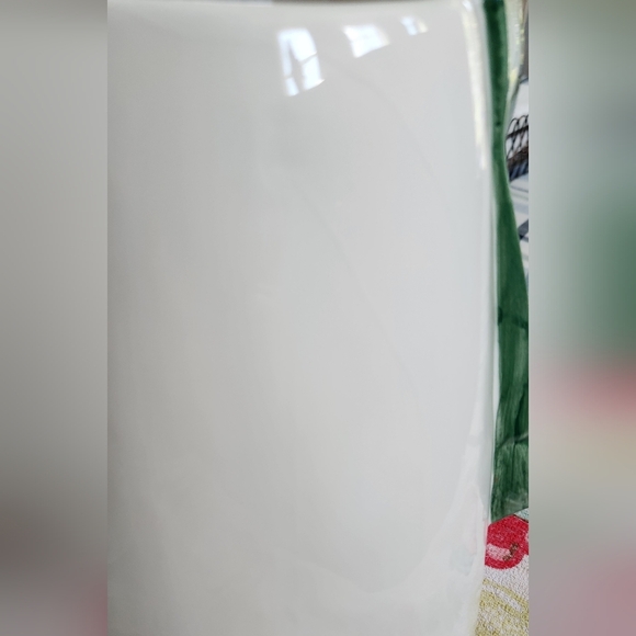 ⛄ Vintage JCPenney Christmas Snowman Cookie Jar, 15” Tall with Green Scarf & hat - Picture 12 of 16